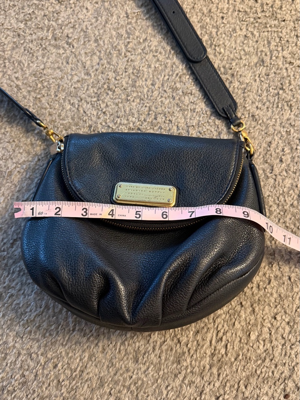 Marc by Marc Jacobs Standard Supply Black Leather Crossbody Bag – Workwear - Picture 3 of 9